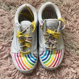 Kids rainbow vans